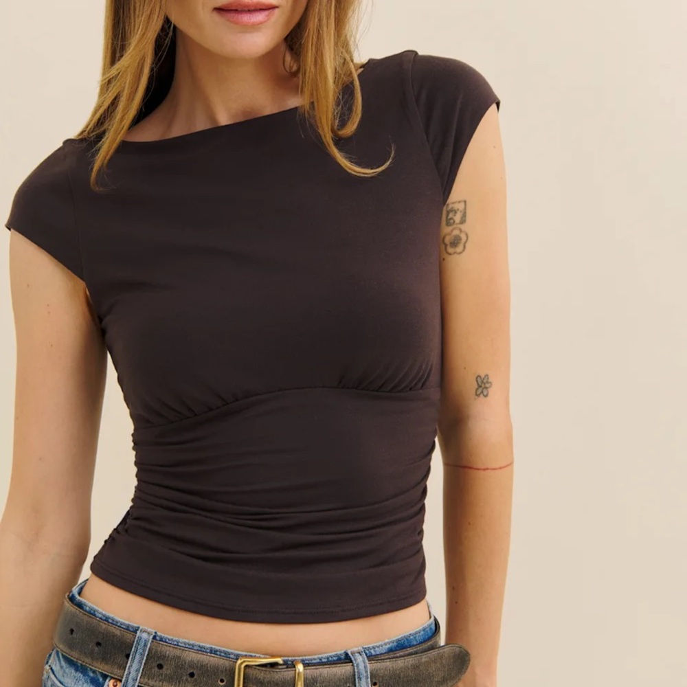 Reformation Madelyn Knit Top